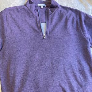 Peter Millar Purple Cotton Pullover